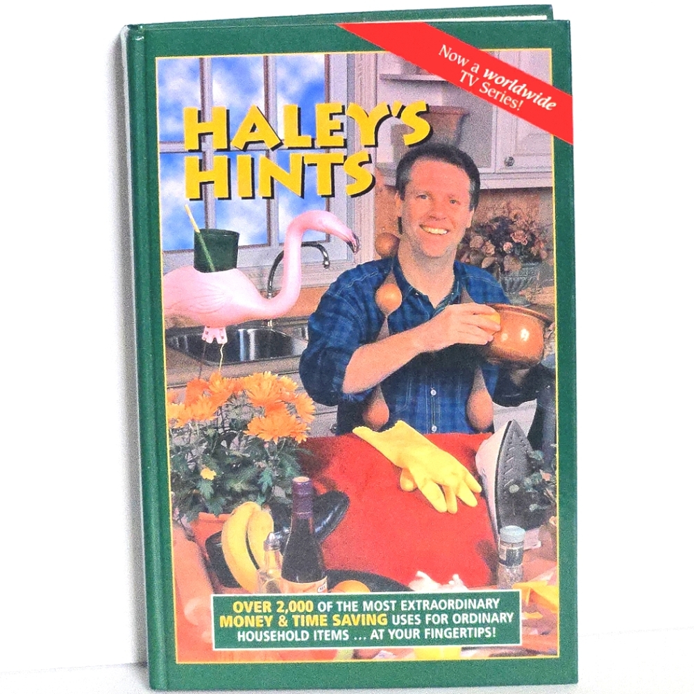 3/10$ - VTG Haley's Hints Hardcover Book, Graham & Rosemary Haley '99 Edition